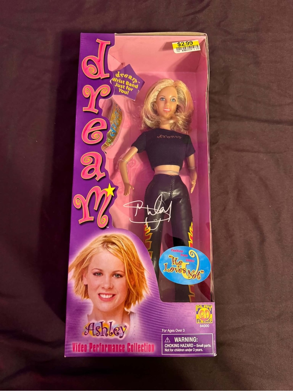 Play Along 2001 Dream Band Ashley Poole Fashion Doll Rare Y2K Pop Star Collector